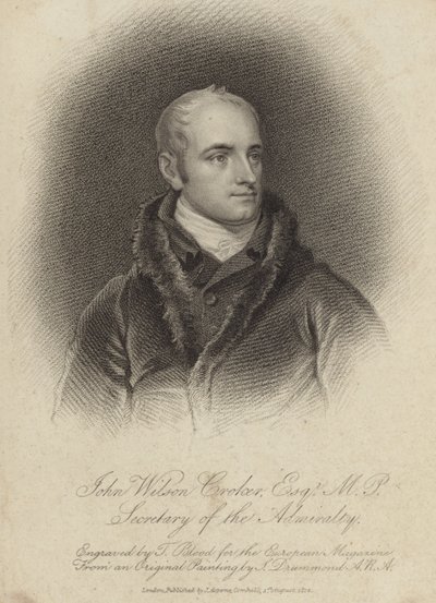 John Wilson Croker, irlantilainen valtiomies ja kirjailija tekijältä English School