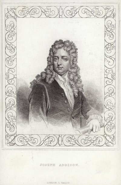 Joseph Addison, englantilainen kirjailija ja poliitikko tekijältä English School