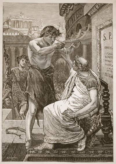 Julius Caesar kieltäytyi Anthonyn tarjoamasta kruunusta tekijältä English School