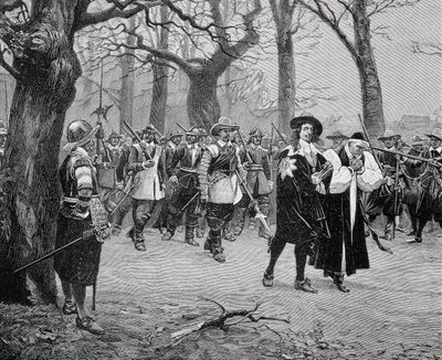Kuningas Kaarle I (1600-49) matkalla teloitukseensa tekijältä English School