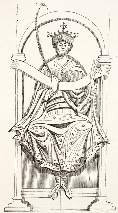 King Edgar (Cotton MS:stä) tekijältä English School