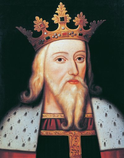 Kuningas Edward III (öljy paneelille) tekijältä English School