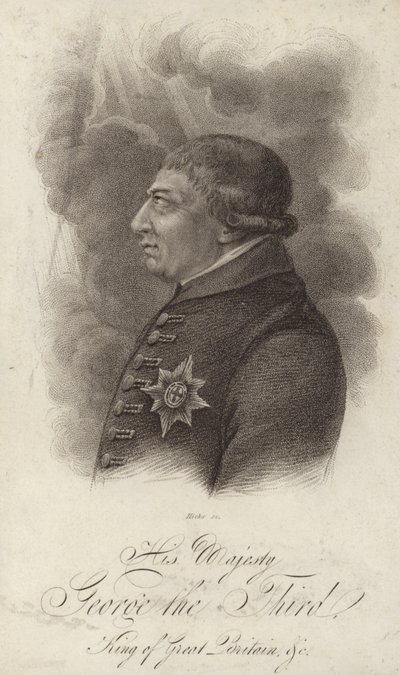 Ison-Britannian ja Irlannin kuningas George III tekijältä English School