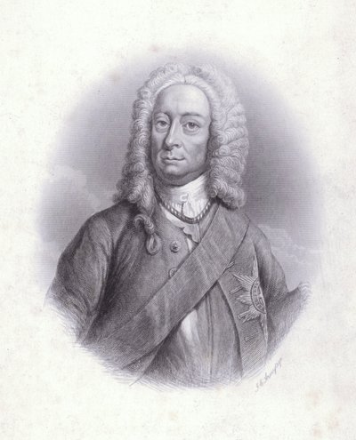 King George II (kaiverrus) tekijältä English School
