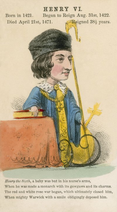 Kuningas Henrik VI (akvatinta) tekijältä English School