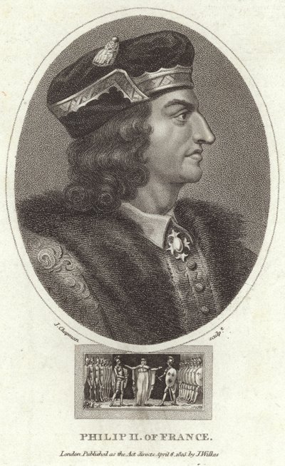 Ranskan kuningas Philip II tekijältä English School