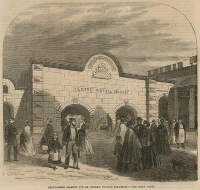 Kings Cross Market, avataan lauantaina 8. elokuuta 1868 tekijältä English School