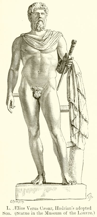L. Aelius Verus Caesar, Hadriansin adoptoitu poika tekijältä English School