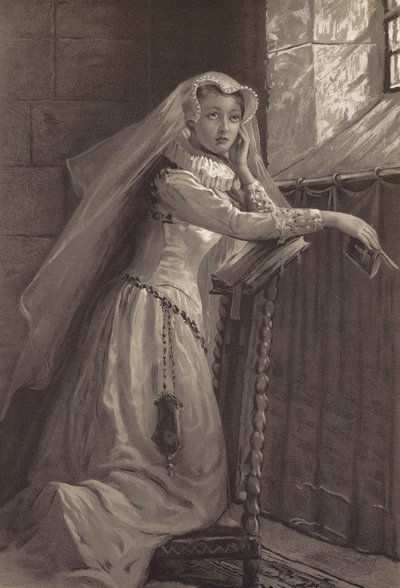 Lady Jane Gray (litho) tekijältä English School