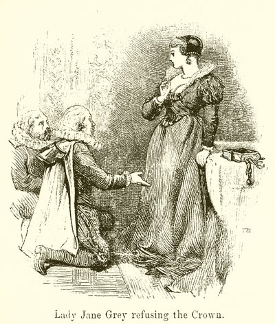 Lady Jane Gray kieltäytyy kruunusta tekijältä English School