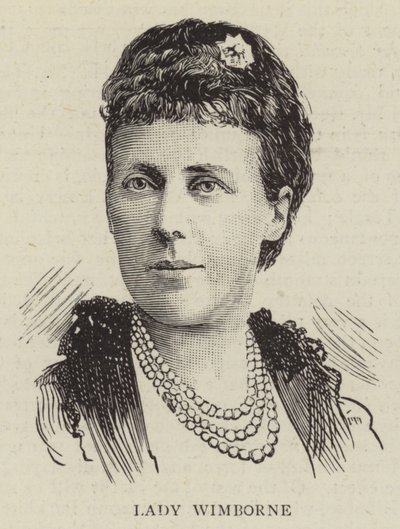 Lady Wimborne (kaiverrus) tekijältä English School