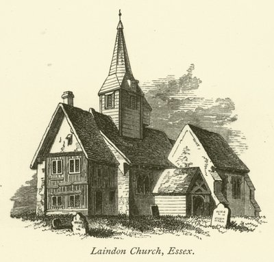 Laindonin kirkko, Essex (kaiverrus) tekijältä English School