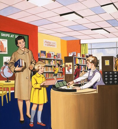 Kirjaston hoitaja tekijältä English School