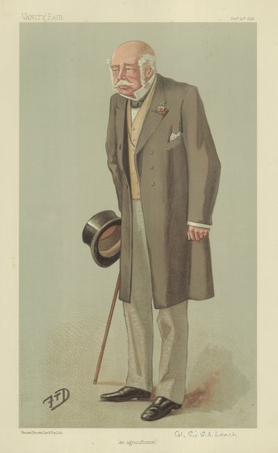 Everstiluutnantti Sir George Archibald Leach tekijältä English School