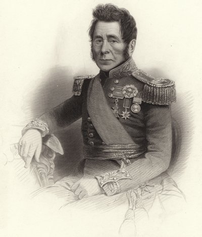 Kenraaliluutnantti Sir John Fox Burgoyne tekijältä English School