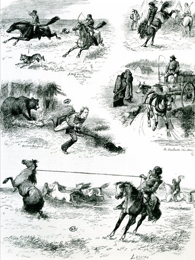 Elämä Manitobassa, 1877 tekijältä English School