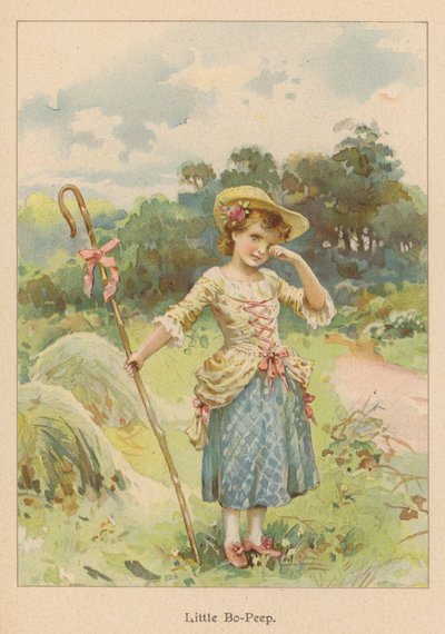 Little Bo-Peep (chromolitho) tekijältä English School