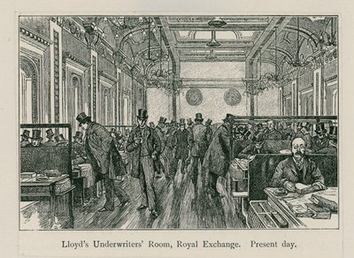 Lloyds Underwriters Room, Royal Exchange tekijältä English School