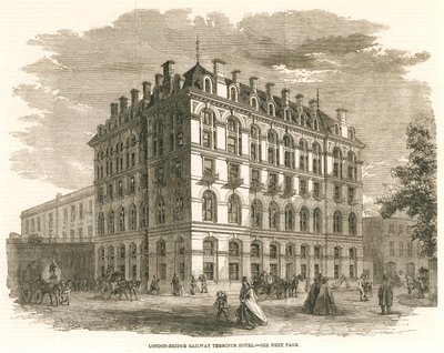 London Bridge Railway Terminus Hotel tekijältä English School