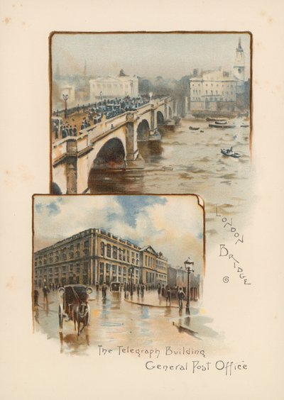 London Bridge, Telegraph Building, General Post Office tekijältä English School