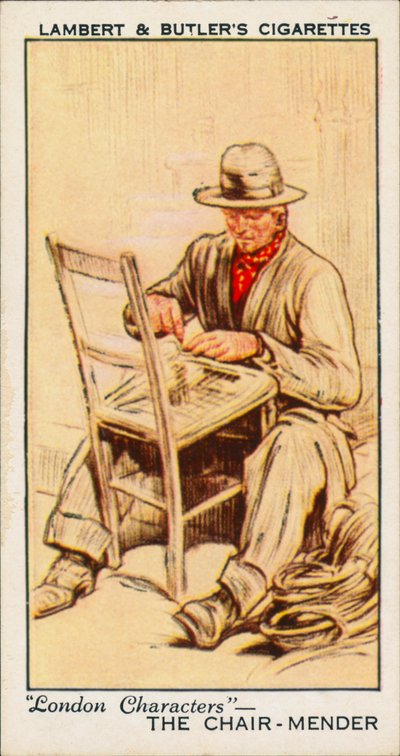 Lontoon hahmot: Tuoli-korjaaja (värilitra): The Chair-Mender (värilitra) tekijältä English School