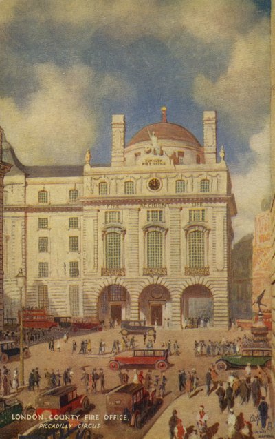 Lontoon piirikunnan palokunta, Piccadilly Circus tekijältä English School