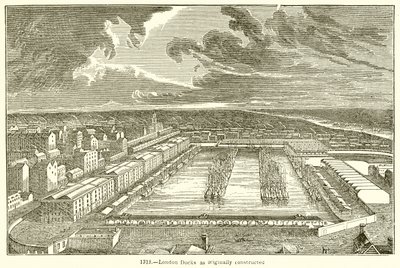 London Docks alun perin rakennettuna tekijältä English School