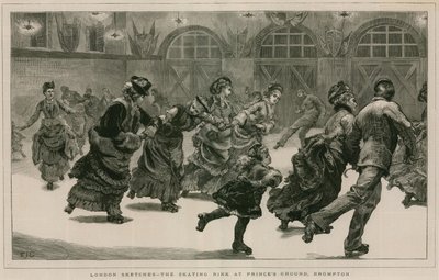 London Sketches: Luistinrata Princes Groundissa, Bromptonissa tekijältä English School