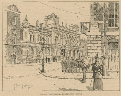 Lontoon yliopisto, Burlington House tekijältä English School