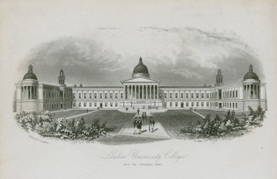 London University College, suunnitelluilla siivillä tekijältä English School