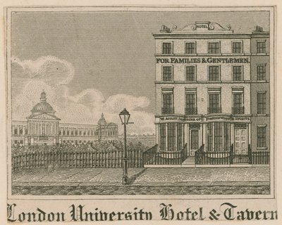 London University Hotel and Tavern, Lontoo tekijältä English School