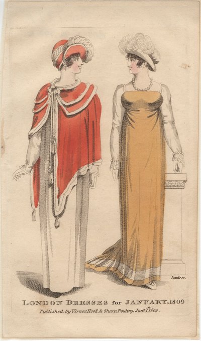 Lontoon mekot tammikuulle 1809, 1809 tekijältä English School