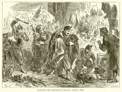 Keisarin palatsin ryöstäminen, Pekin, 1860 tekijältä English School
