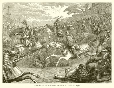 Lord Gray of Wiltons Charge Pinkiessä, 1547 tekijältä English School