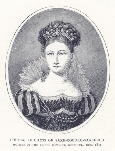 Louisa, Saxe-Coburg-Saalfeldin herttuatar tekijältä English School