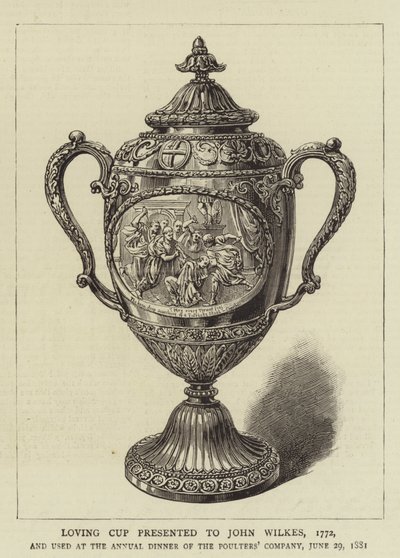 Loving Cup annettiin John Wilkesille tekijältä English School
