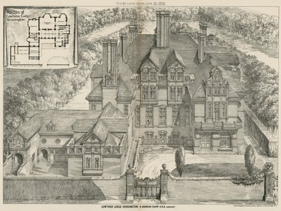 Lowther Lodge, Kensington, Lontoo tekijältä English School