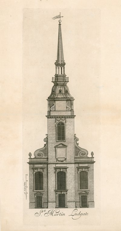Ludgate Hill, St Martin Ludgate tekijältä English School