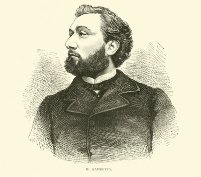 M Gambetta, syyskuu 1870 tekijältä English School