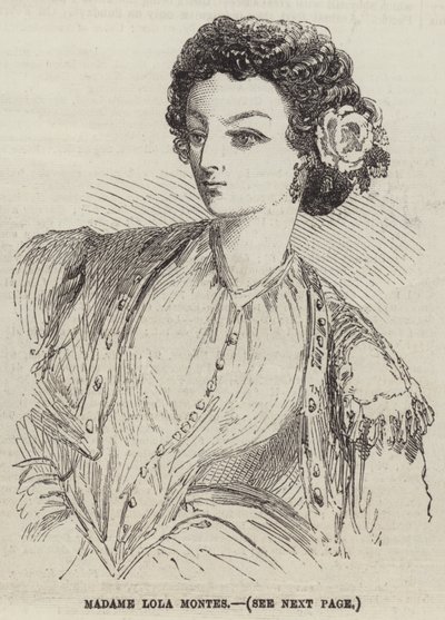 Madame Lola Montes (kaiverrus) tekijältä English School