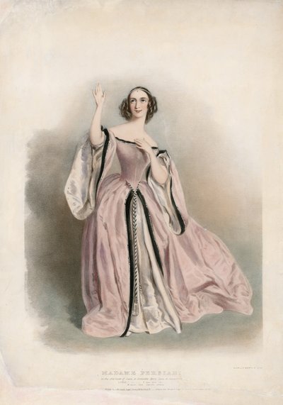 Madame Persiani Lucia di Lammermoorissa tekijältä English School