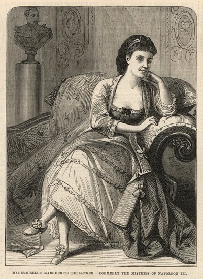Mademoiselle Marguerite Bellanger, entinen Napoleon III:n rakastajatar tekijältä English School