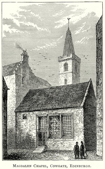 Magdalen Chapel, Cowgate, Edinburgh (kaiverrus) (kaiverrus) tekijältä English School