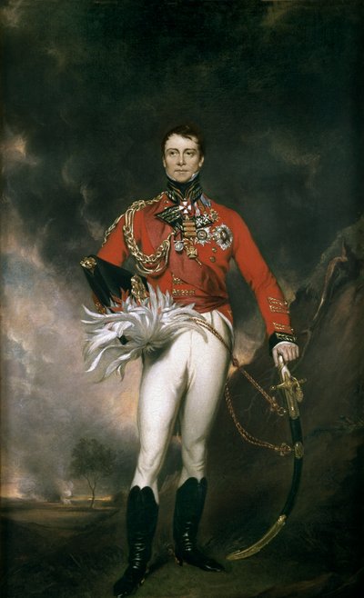Kenraalimajuri Sir James Kempt, n. 1824 tekijältä English School