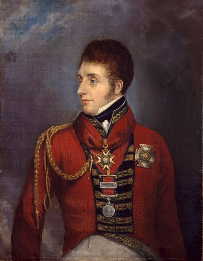 Kenraalimajuri The Honorable Sir William Ponsonby, n. 1815 tekijältä English School