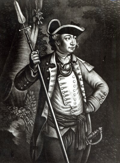Kenraalimajuri John Sullivan (1740-1795), 1776 tekijältä English School