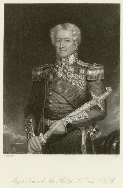 Kenraalimajuri Sir Robert H Sale tekijältä English School