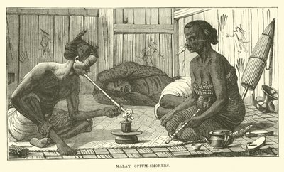Malaiji oopiumin tupakoitsijat tekijältä English School