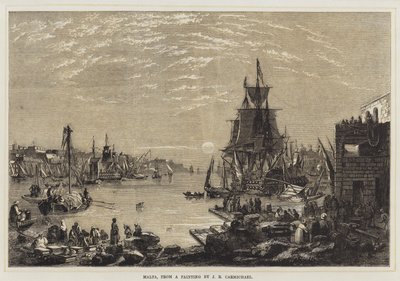 Malta (väri litho) tekijältä English School