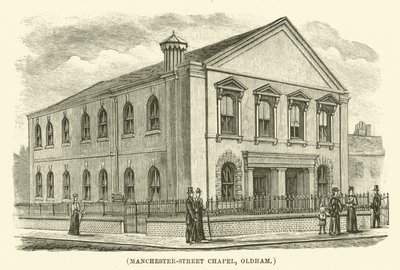 Manchester-Street Chapel, Oldham (kaiverrus) (kaiverrus) tekijältä English School